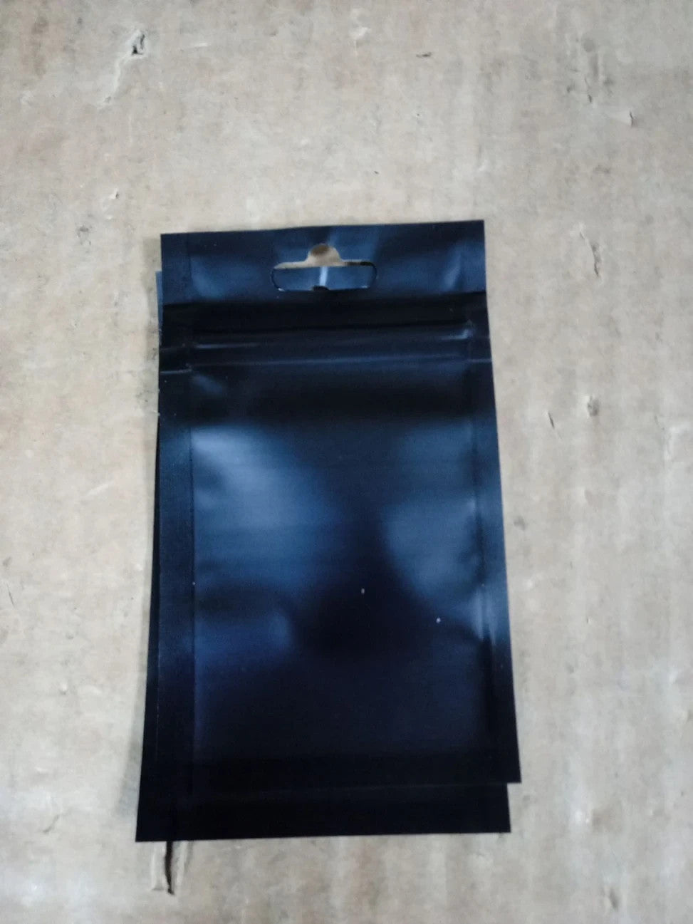 WACCOMT 100 Pieces 6x10cm 2.4x3.9in Small Frosted Euro Hang Hole Zipper Lock New