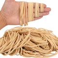 AOUOU Rubber Bands Assorted 4 Sizes Beige Net Weight 190g Elastic New