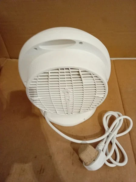 Warmlite Thermo Fan Heater 2 Heat Settings Overheat Protection White 2000W New
