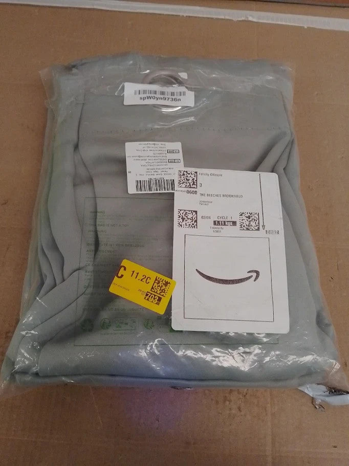 Pony Dance Sage Green 2 Pieces Thermal Curtains Eyelet Blackout 52x54in New