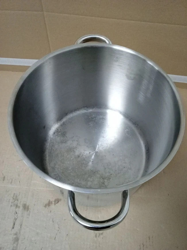MasterClass Stock Pot Lid 11L Induction Safe Stainless Steel Silver