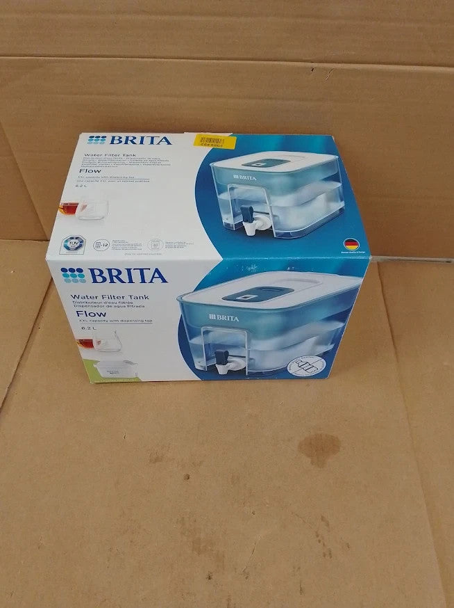 BRITA Flow XXL 8.2L Water Filter Tank Light Blue Large Purifier Dispenser New
