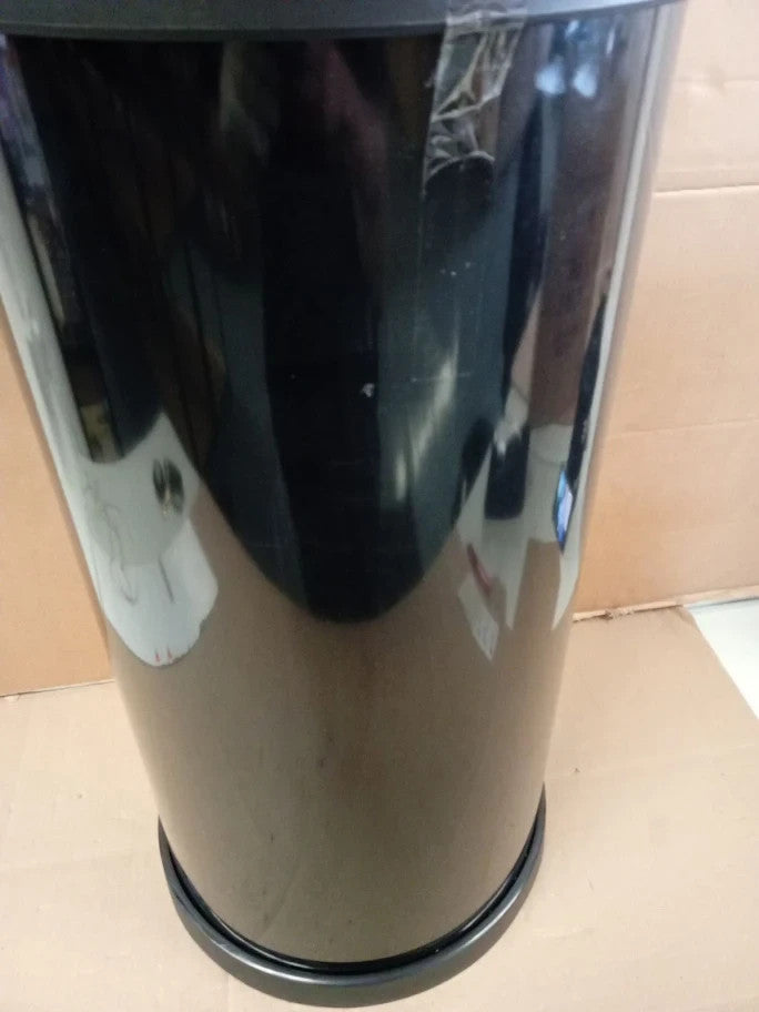 Curver 40 Litre Deco Touch Top Kitchen Bin Made Of Resin Built In Bin Black