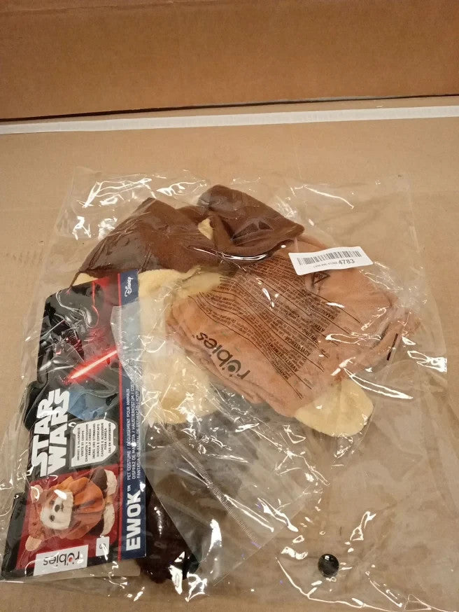 Rubies Star Wars Ewok Dog Costume Small Neck 11in Chest 17in Halloween Pet New