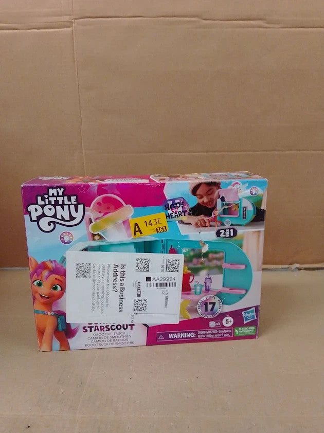 My Little Pony Sunny Starscout Smoothies Truck Pony Hoof Heart 3+ New