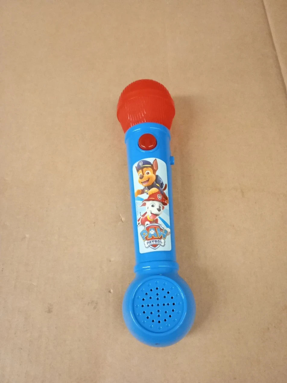 LEXIBOOK Paw Patrol Light Up Effect Microphone MIC80PA Built In Speaker Melodies