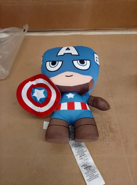 Disney Store Captain America Small Soft Plush Toy Marvel 12x18x28cm New