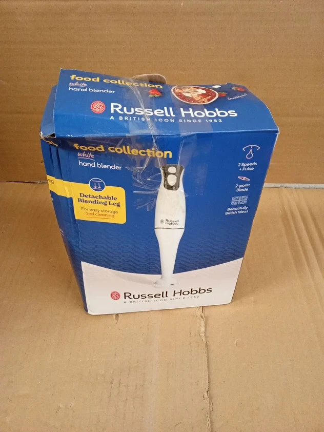 Russell Hobbs Food Collection Electric Hand Blender 2 Speeds Pulse 200w New