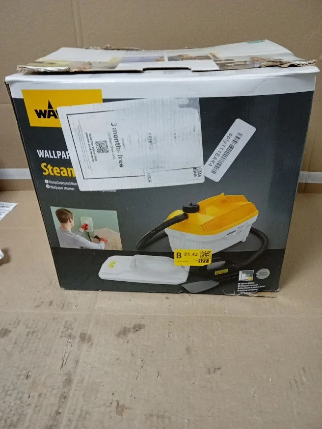 WAGNER SteamForce Plus 4L Wallpaper Stripper 2000W 70min Steam 3.7m Hose Design