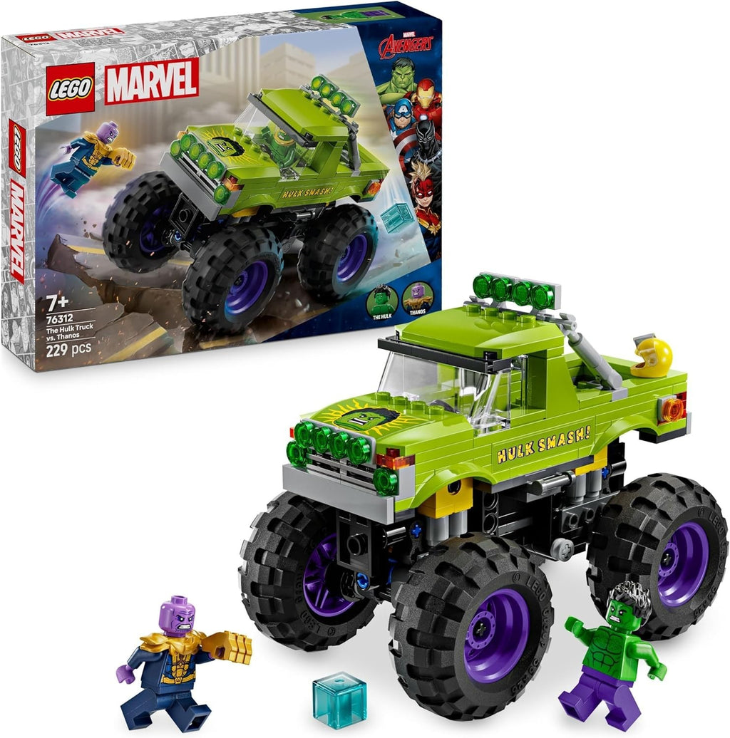 LEGO Marvel The Hulk Truck Thanos Super Hero Building Toy Monster Truck New