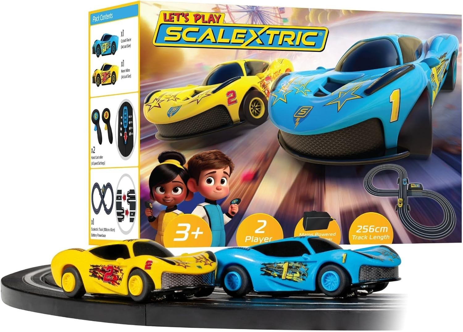 Scalextric G1189M My First Lets Play Racing Tracks Sets Kids 3+ New