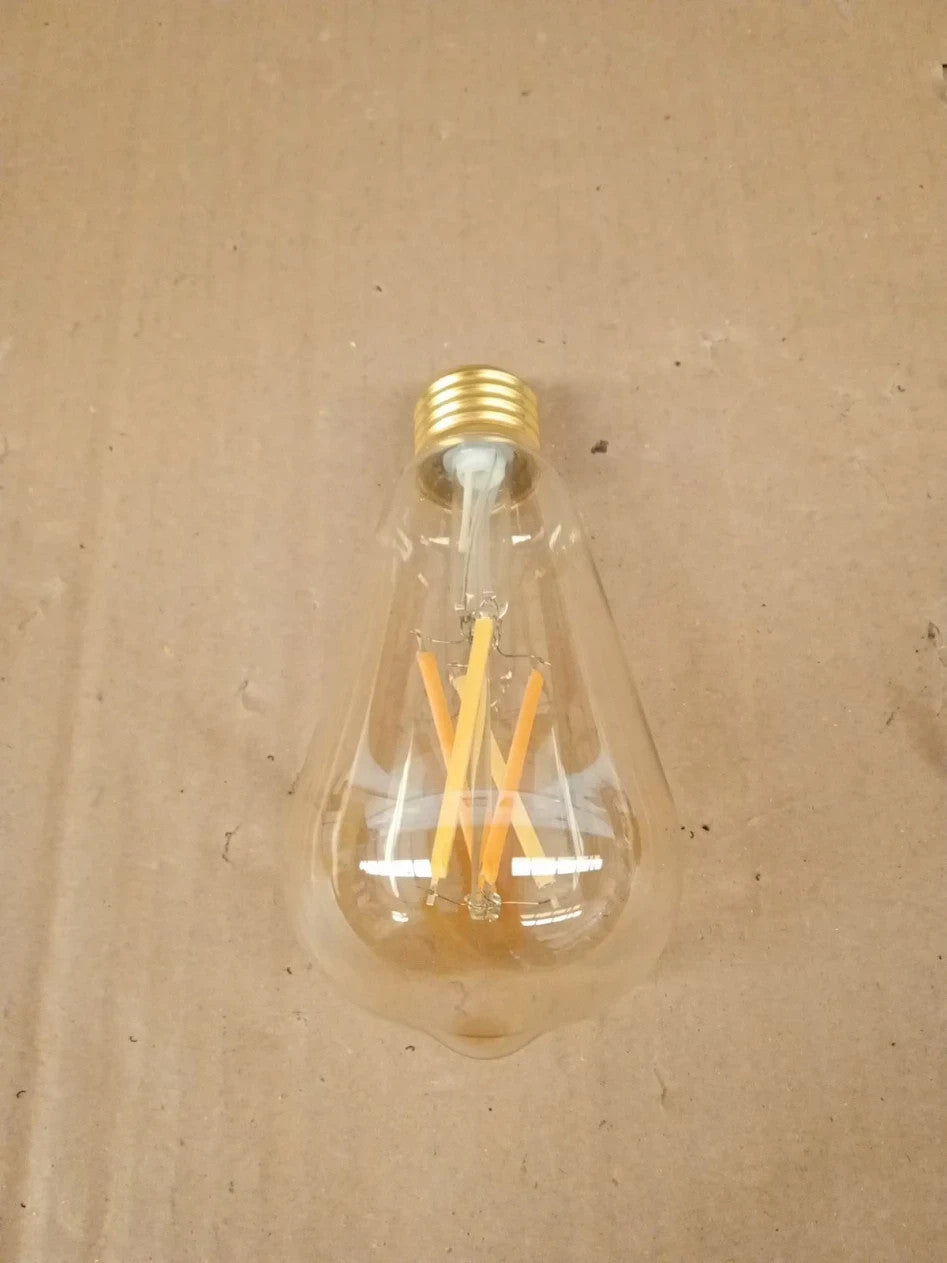 4lite Smart Wiz Connected LED Bulb Amber Filament ST64 E27 Screw WiFi 7W New