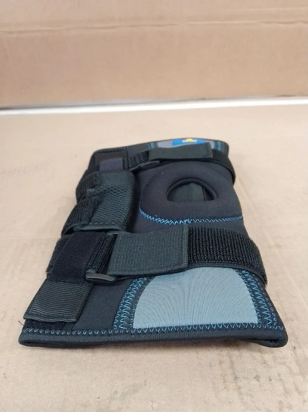 ABYON Hinged Knee Brace Men Women Adjustable Support Open Patella Medium New