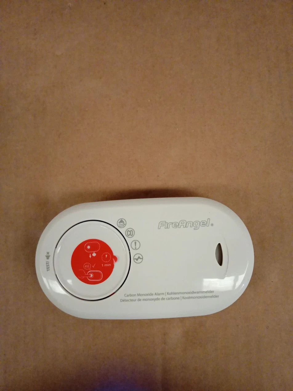 FireAngel FA3820 Carbon Monoxide Detector Portable Modern Durable Design White