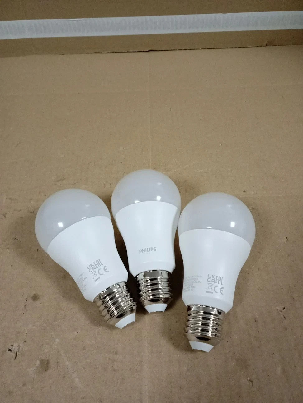 Philips LED Frosted A67 Light Bulb 100W 3 Pack Dimmable Home Indoor Lighting New