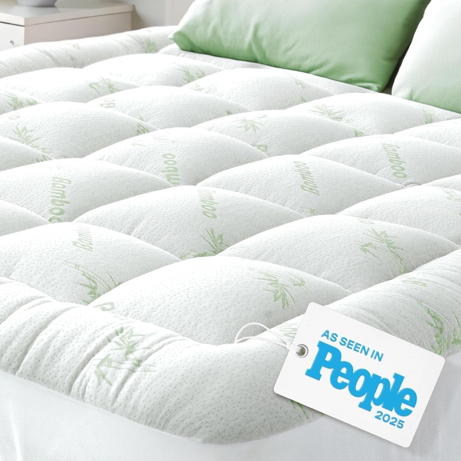 Mattress Topper Cloud Like Comfort Ultra Soft Breathable 135x190cm New