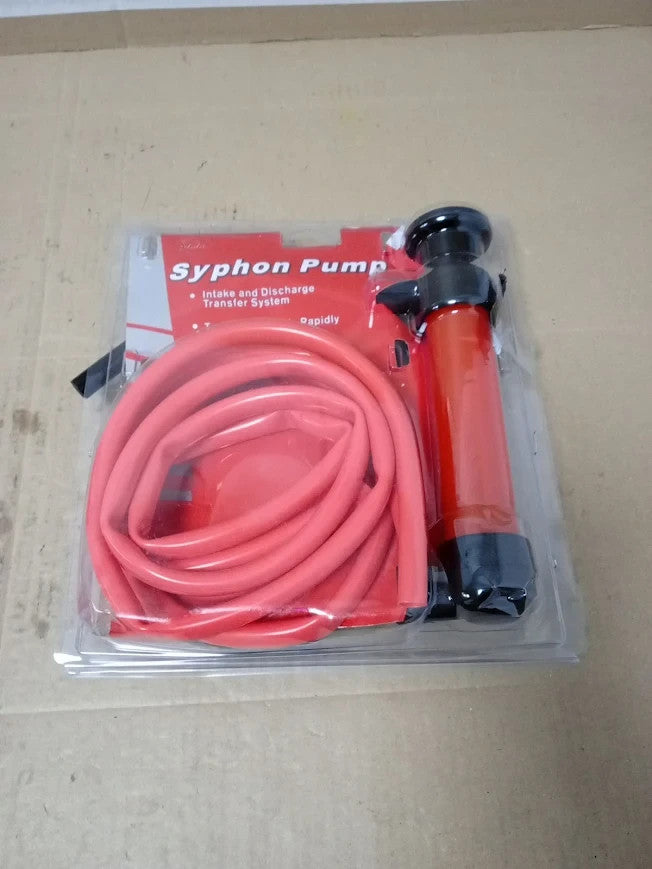 Shine Multi Purpose Siphon Pump Kit Petrol Diesel Fluid Extractor Transfer Water