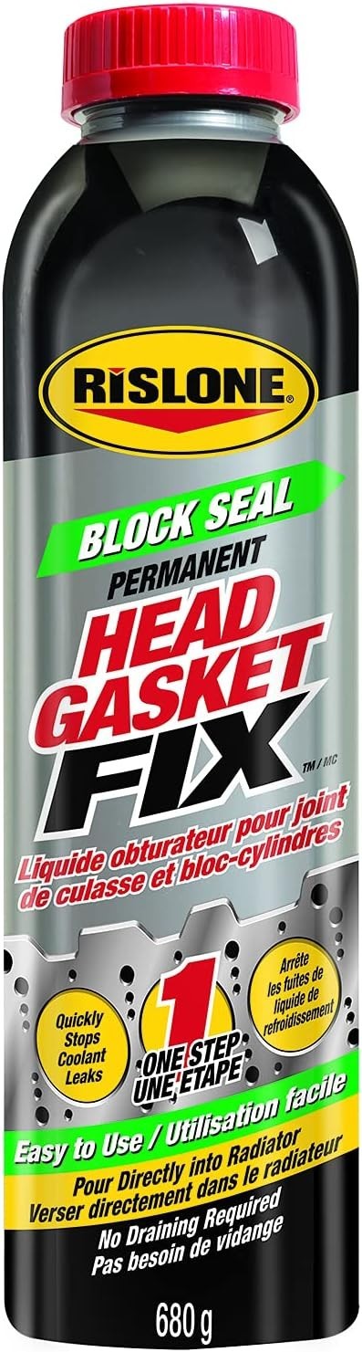 Rislone Head Gasket Fix Block Seal Permanent Easy To Use No Draining 680g New