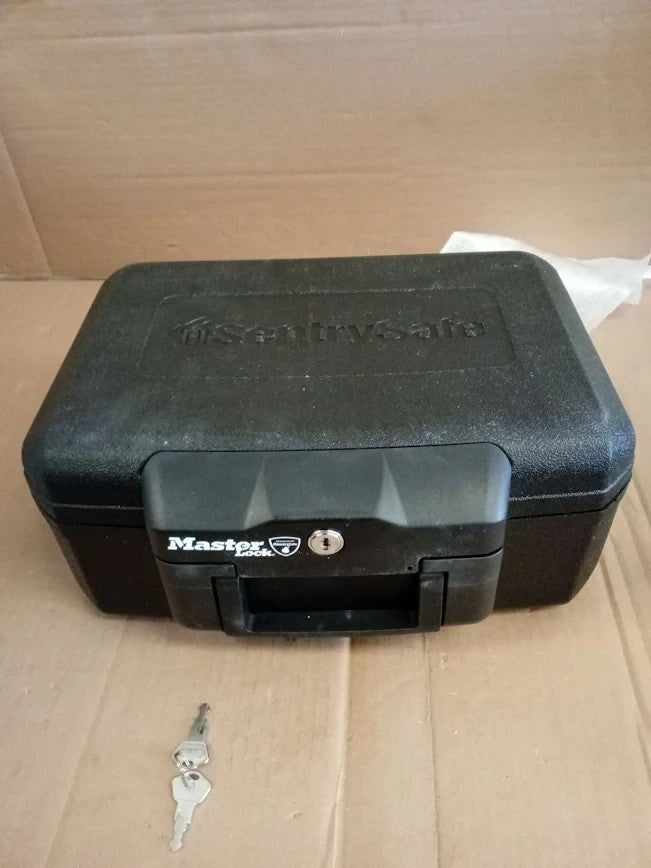 Master Lock Certified Fireproof Safe Box Key 5L Portable Black 362x156x284mm