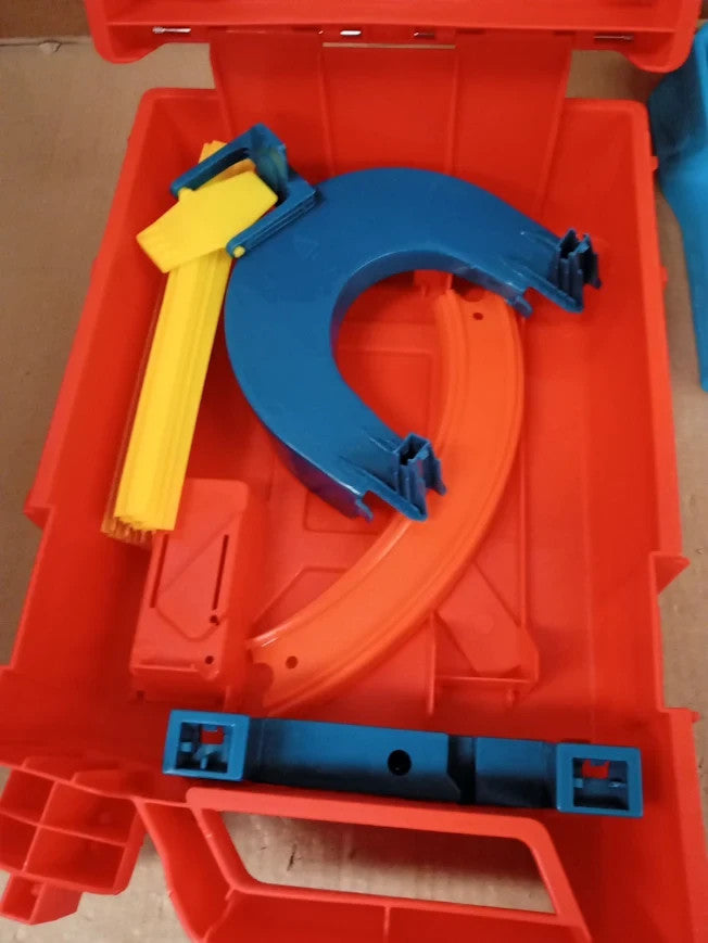 Hot Wheels Track Builder Unlimited Fuel Can Stunt Box Stunting Storing 6+