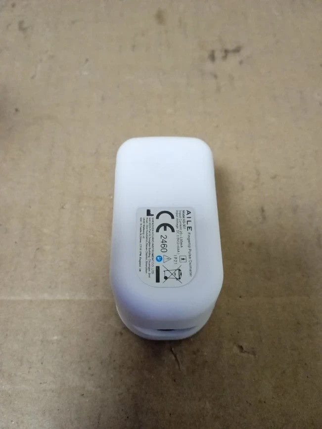 Aile Pulse Oximeter Oxygen Meter Adults Accurate Fast Easy Larger Red Screen