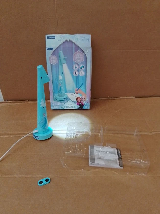 Disney Frozen Lexibook Drawing Projector Kids Art Toy Blue White CRP10FZLXB New