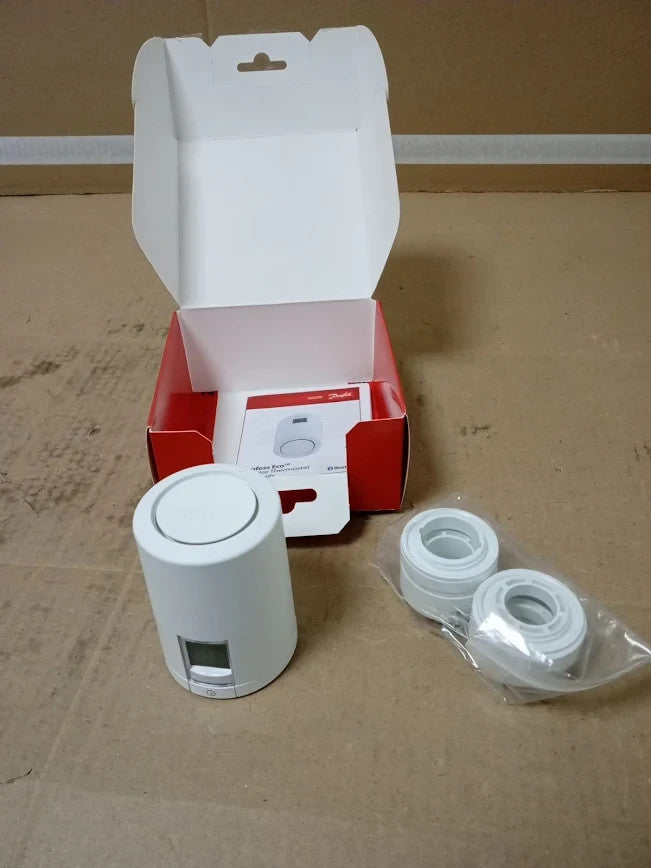 Danfoss 014G1115 Eco Programmable Radiator Thermostat Bluetooth Function UK New