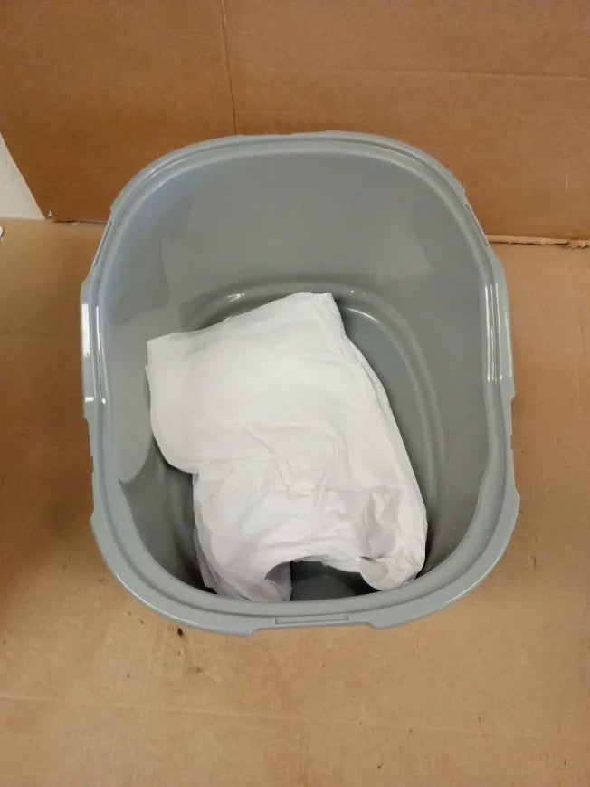 Front Opening Litter Tray Private Spot Grey For Cats 40x38.5x48.5cm