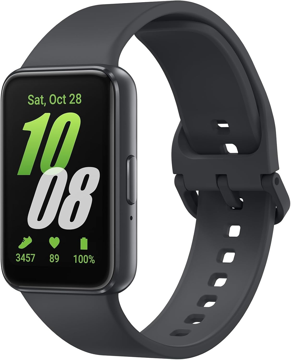 Samsung Galaxy Fit3 Smart Watch Fitness Tracker Health Monitoring Black UK New