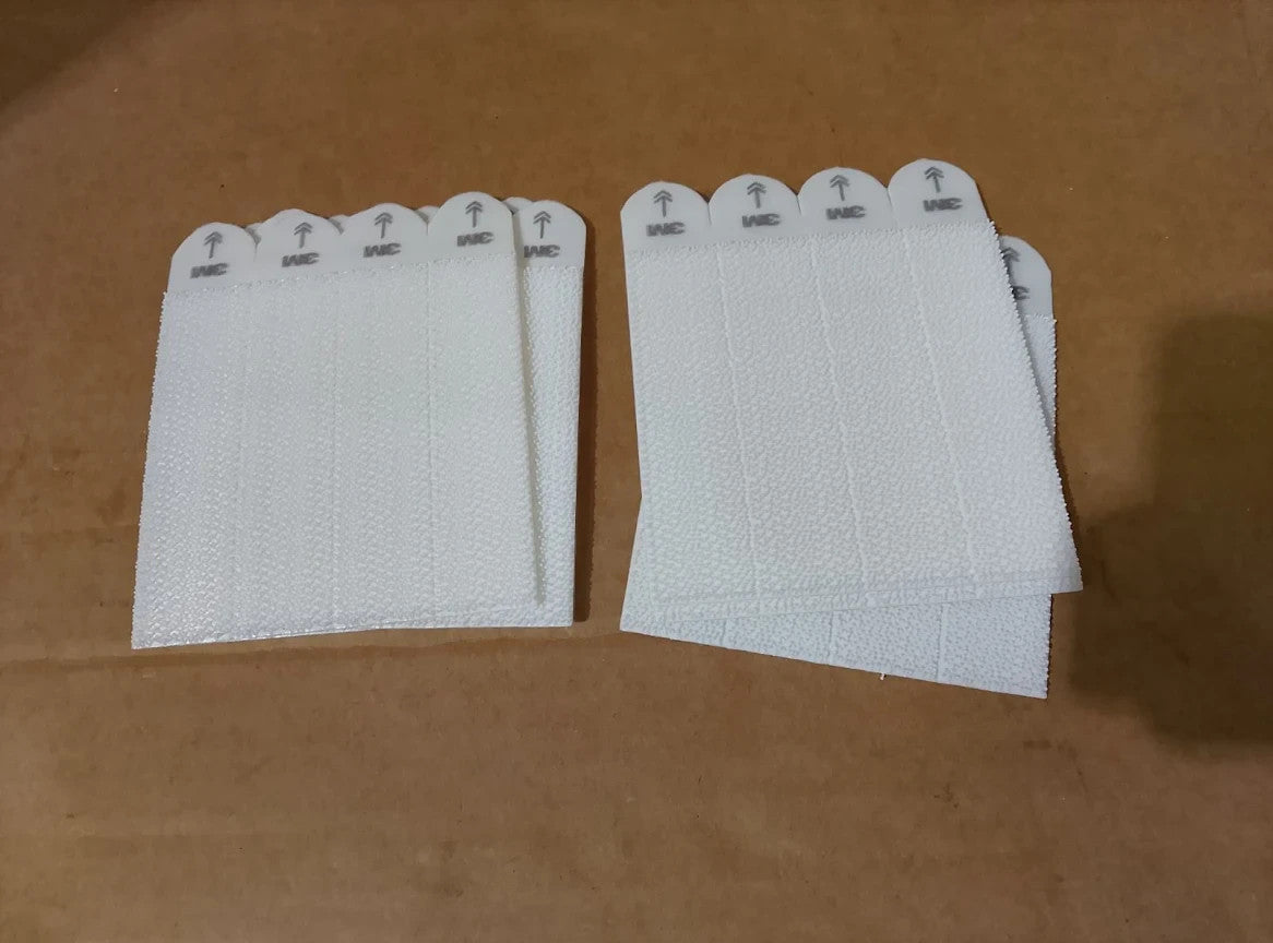Command Picture Hanging Large 12 Pairs 24 Self Adhesive Strips White New