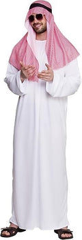 Wicked Costumes Mens Sheikh Fancy Dress Middle Eastern Style Party One Size