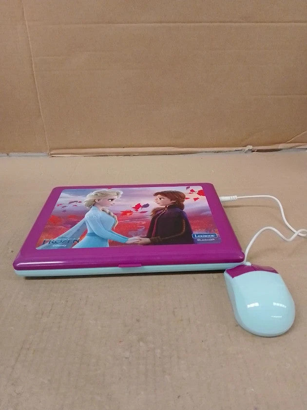 LEXIBOOK Frozen Educational Bilingual Laptop Spanish/English Girls Toy New