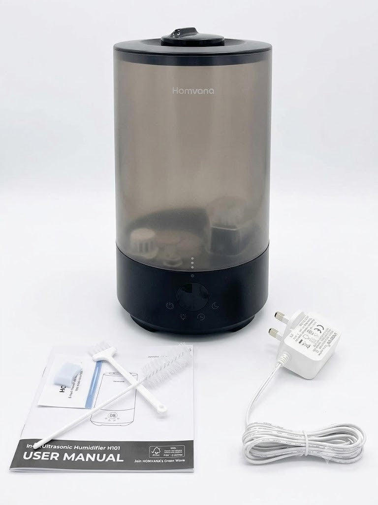 Homvana 3.6L Humidifier Bedroom Cool Mist 34H Quiet Ultrasonic Oil Diffuser New