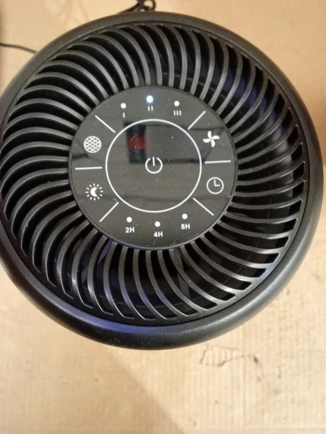Vhoiu Air Purifier Bedroom Home Up To 600 sqft 20dB Quiet Smokers Black