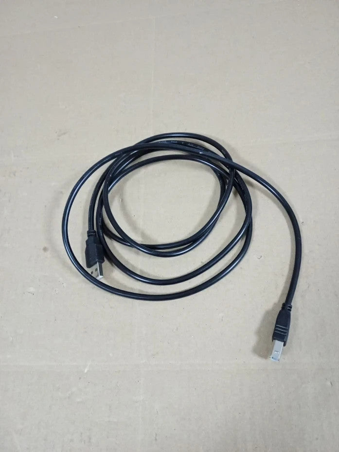 USB Printer Cable 2M 2.0 Type A to Type B High Speed Lead Black Heavy Duty New
