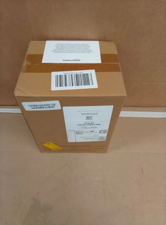Amazon Basics 1800w Ceramic Space Heater With Adjustable Thermostat Black New