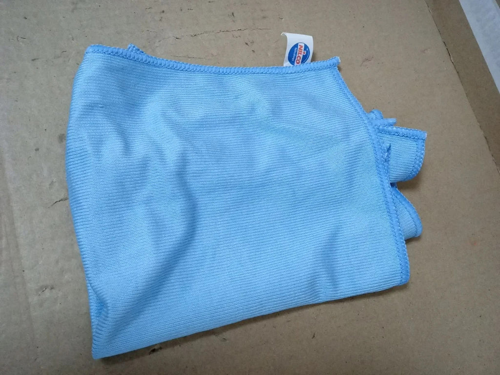 Nilco Professional Glass Cleaning Cloth Lint Free Microfibre Shine Windows New