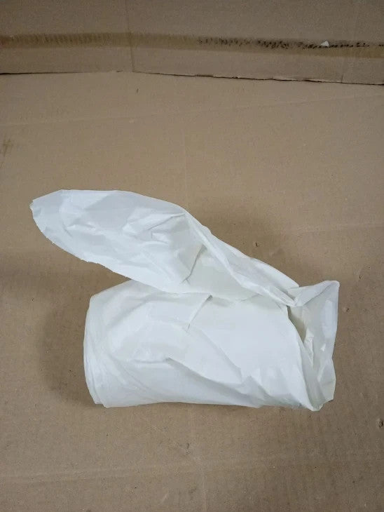 Polylina Pedal Bin Liners 35 Litre Tie Top White Bags Recyled Plastic New