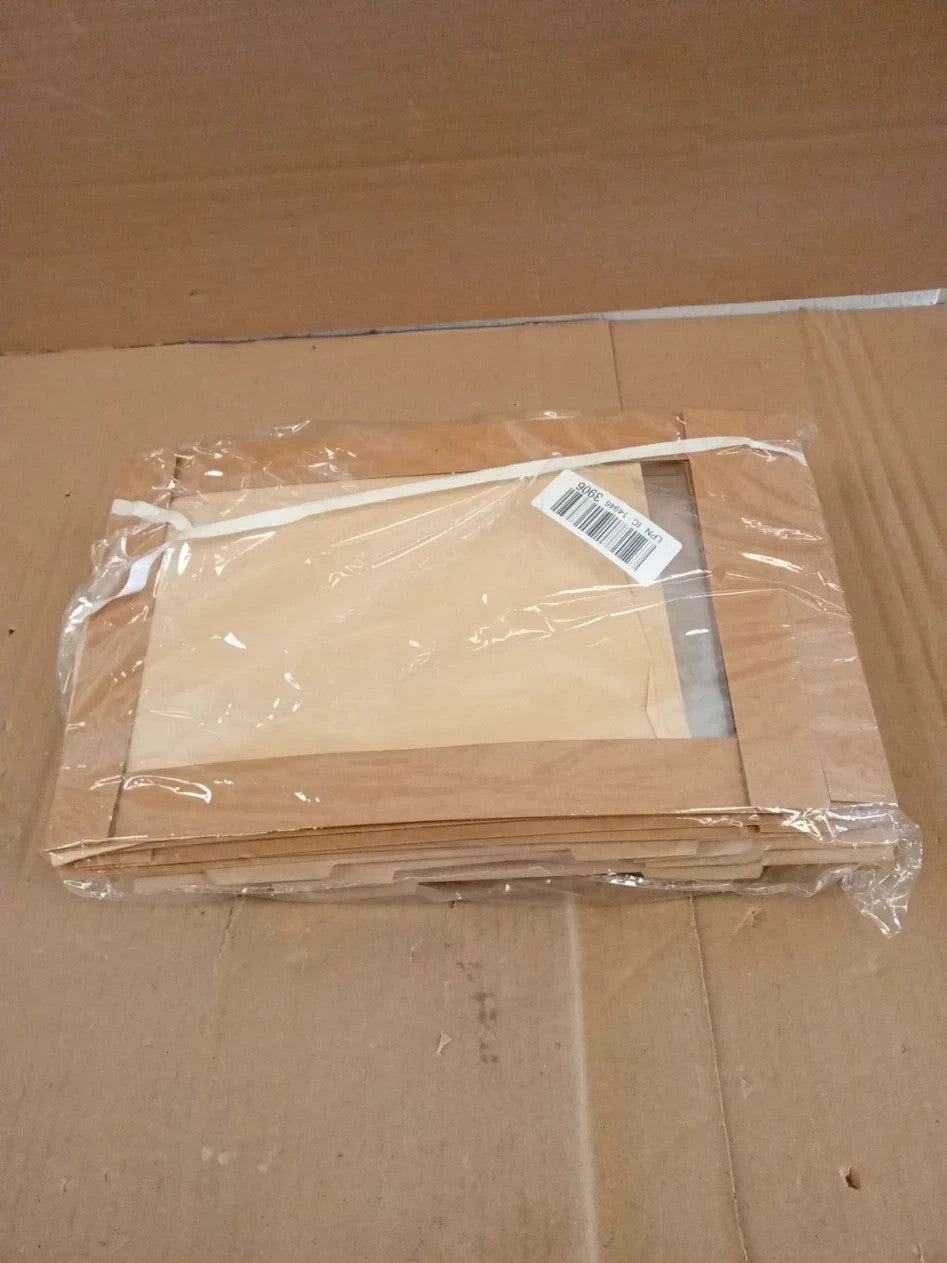 6 Pieces Kraft Bakery Boxes Window 30x20x8cm Large Cookie Box Empty Gift New