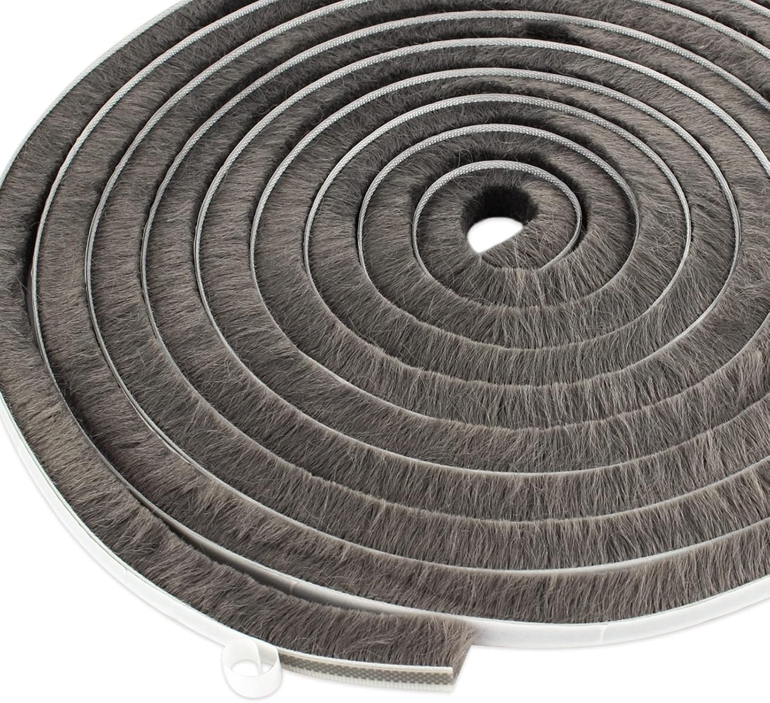 TamBee Brush Weather Stripping Window Frame Seal Weatherstrip Large Grey New