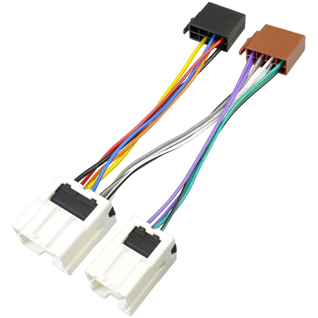 Jayubien ISO Radio Wiring Harness Nissan Stereo Wire Adapter 1995-2008 Plug New