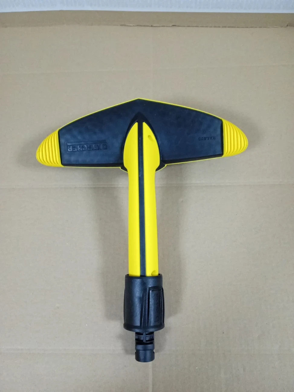 Karcher Soft Washing Brush Pressure Washer Accessory Yellow Rubber Cleaning Task