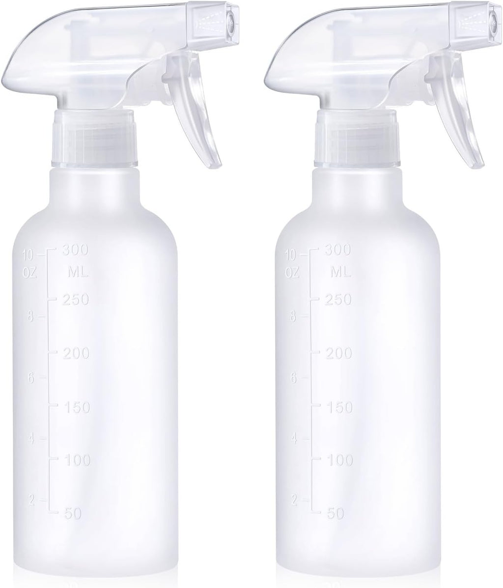 Vexplo Plastic Spray Bottles Small For Hair Cleaning Plants Pet 300ml New
