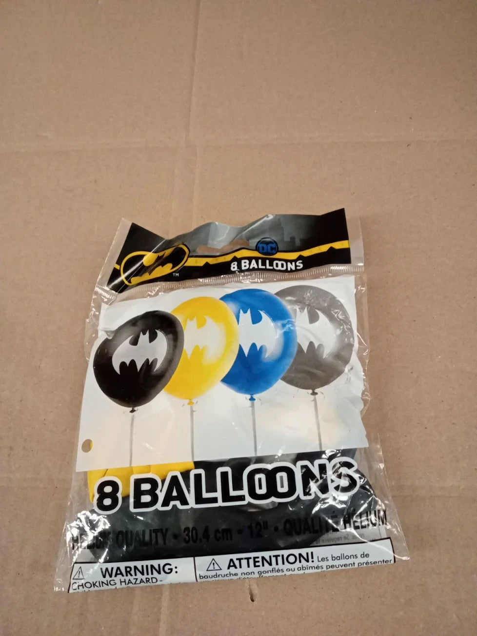 Batman Latex Balloons 30cm Vibrant Assorted Color Party Decorations New