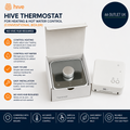 Hive Thermostat For Heating And Hot Water Control Conventional Boiler White