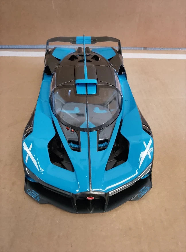 Bburago Bugatti Bolide Blue 1:18 Scale Diecast Model Car Official Licensed