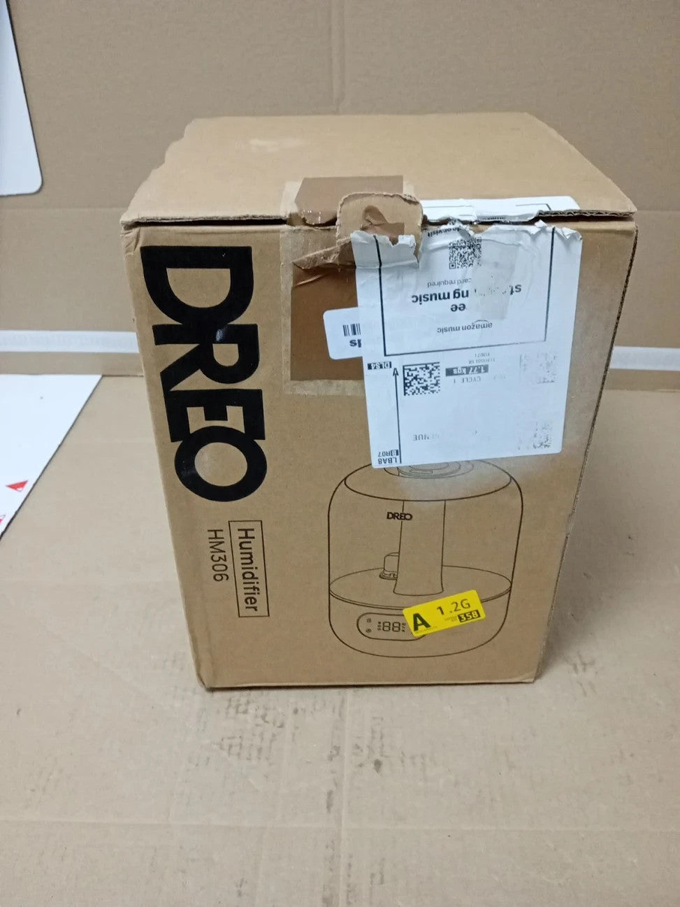 Dreo Humidifier Bedroom Sensor 26db Quiet Cool Mist Ultrasonic Humidifier New