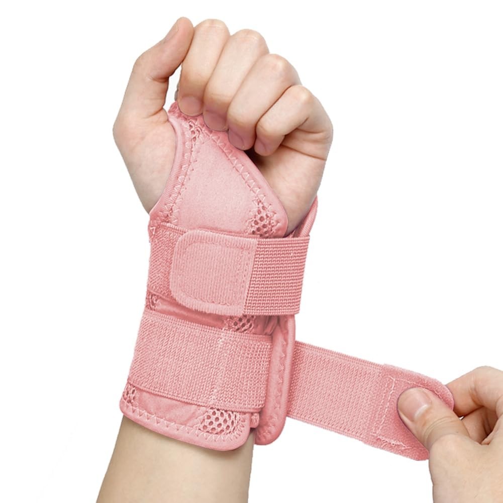 NuVigor Wrist Splint Right Hand Carpal Tunnel Brace Adjustable Support L/XL New