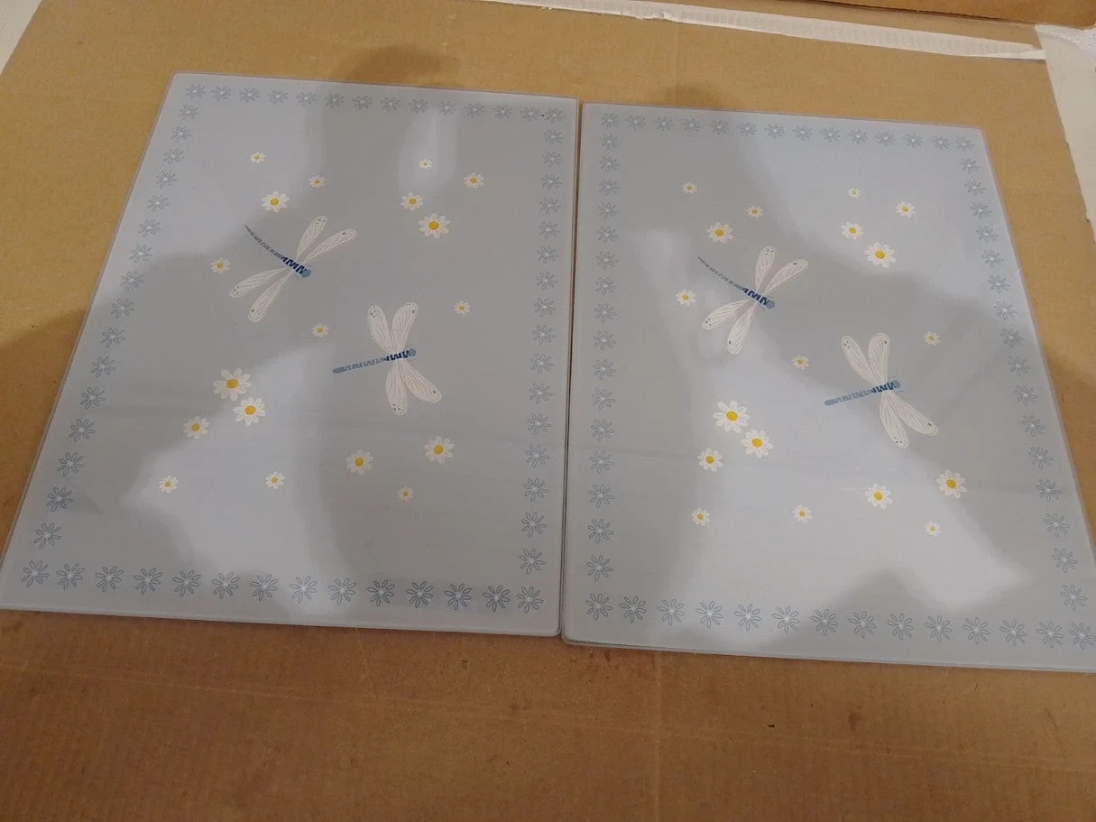 Cooksmart British Designed Glass Worktop Savers Kitchen Lovely 5x30cm New
