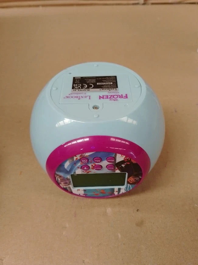Lexibook Projector Clock Disney Frozen 2 Anna Elsa Snooze Alarm RL977FZLXB
